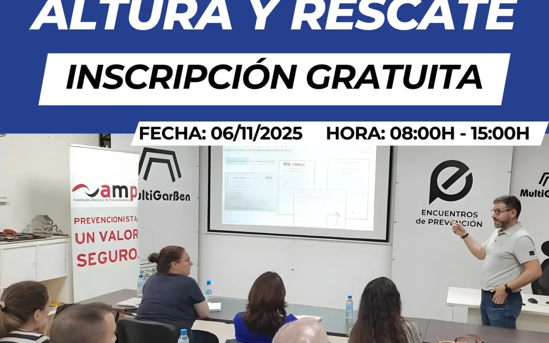 Jornada TPRL que marca diferencia — Trabajos en altura y rescate