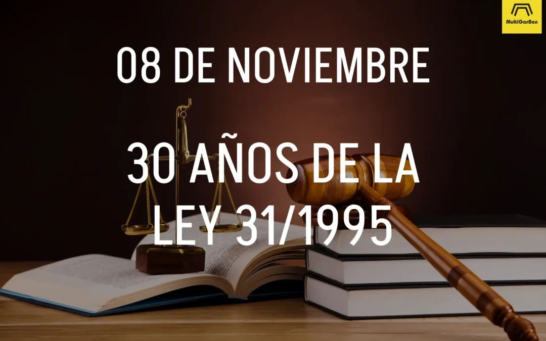 30 años de la Ley 31/1995 de Prevención de Riesgos Laborales
