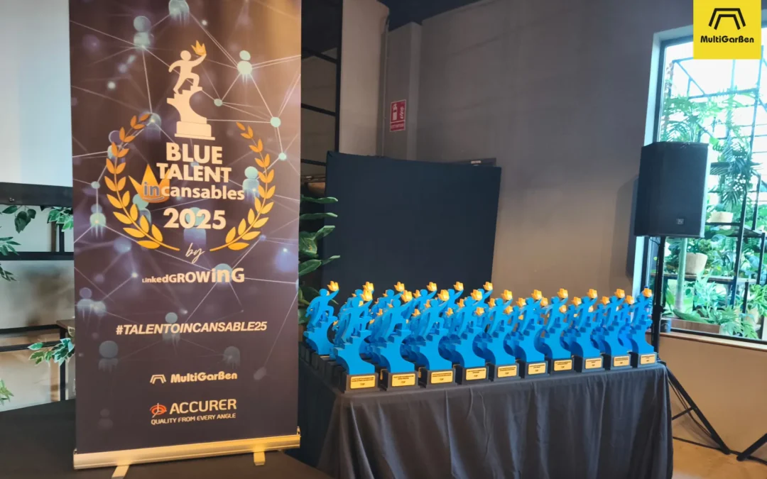 MultiGarBen, reconocida como “Empresa más dinámica” 2025 en los Premios Blue Talent Incansables (Sevilla)