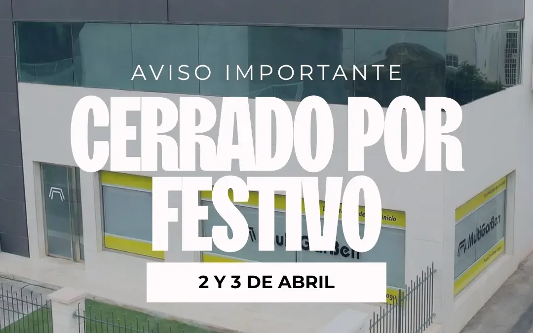 Cerrado por festivo