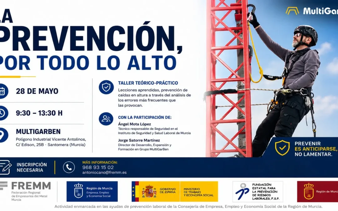 Lecciones aprendidas, prevención de caídas en altura a través del análisis de los errores más frecuentes que las provocan