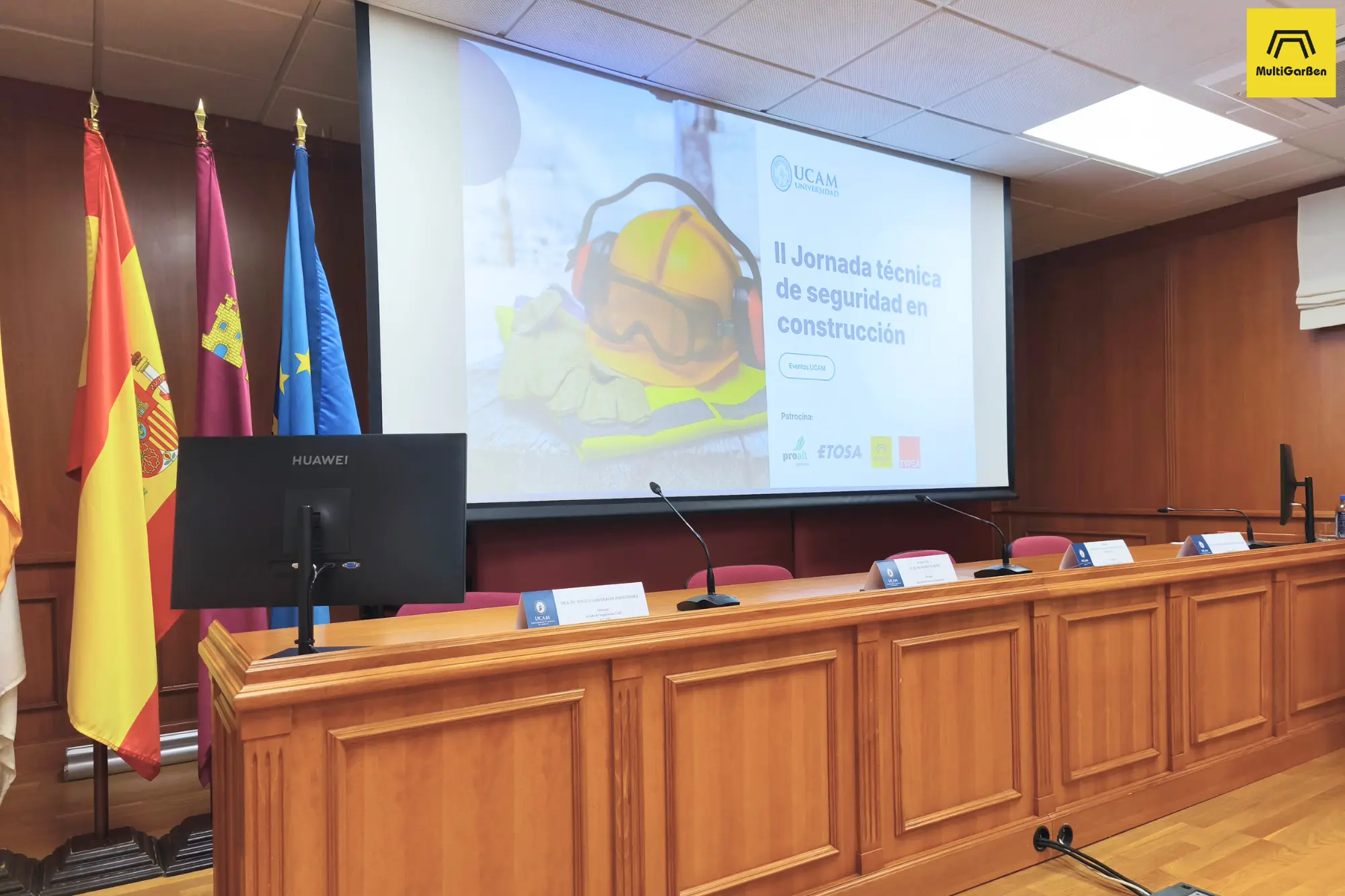 II Jornada Técnica de Seguridad en Construcción, organizada por la UCAM