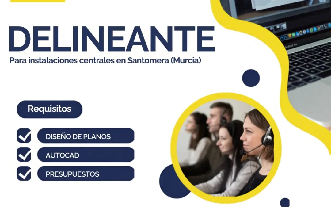 Buscamos Delineante en Grupo MultiGarBen.