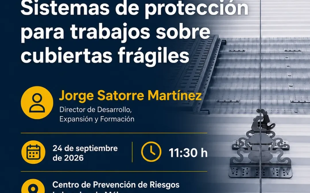 Prevención de caídas en trabajos sobre cubiertas frágiles